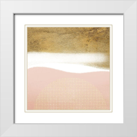 Soul And Dimensionality White Modern Wood Framed Art Print with Double Matting by Prime, Marcus