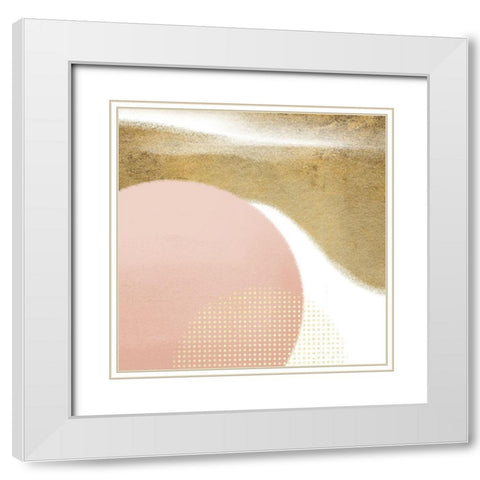 Soul And Dimensionality 2 White Modern Wood Framed Art Print with Double Matting by Prime, Marcus