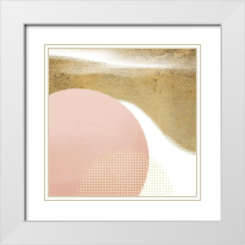 Soul And Dimensionality 2 White Modern Wood Framed Art Print with Double Matting by Prime, Marcus