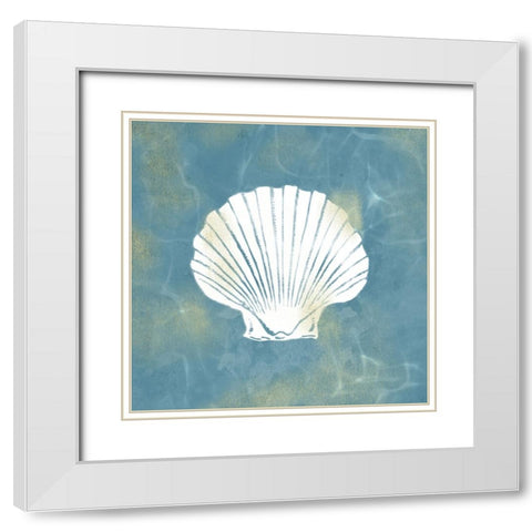 Coastal Embellishment 1 White Modern Wood Framed Art Print with Double Matting by Prime, Marcus