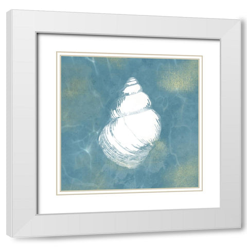 Coastal Embellishment 4 White Modern Wood Framed Art Print with Double Matting by Prime, Marcus