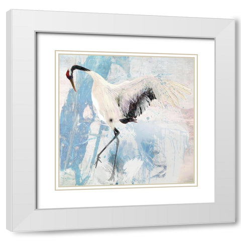 Sugar Plum Ballet 2 White Modern Wood Framed Art Print with Double Matting by Miller, Savannah