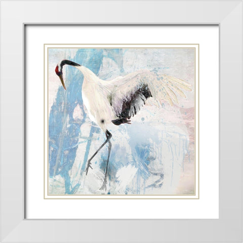 Sugar Plum Ballet 2 White Modern Wood Framed Art Print with Double Matting by Miller, Savannah