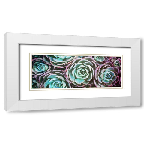 Dark Blend White Modern Wood Framed Art Print with Double Matting by Villa, Mlli