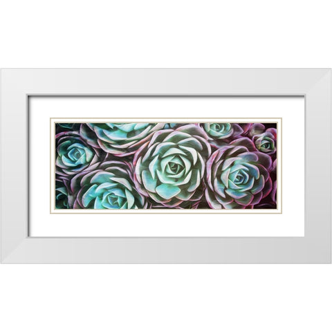 Dark Blend White Modern Wood Framed Art Print with Double Matting by Villa, Mlli