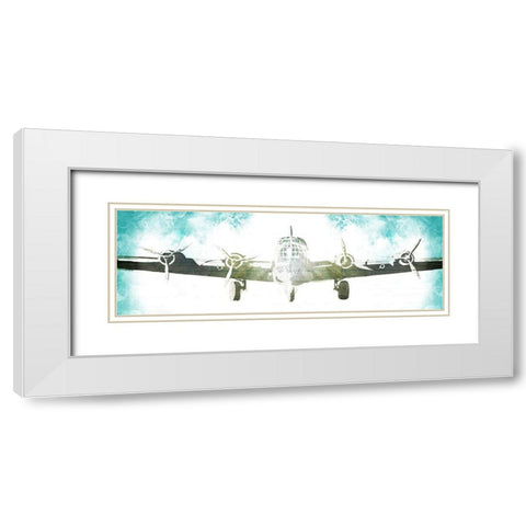 Time To Fly White Modern Wood Framed Art Print with Double Matting by Villa, Milli
