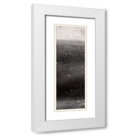 Stone Cold 1 White Modern Wood Framed Art Print with Double Matting by Villa, Milli