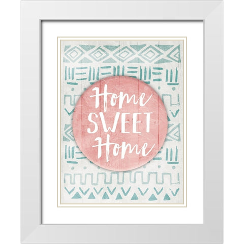 Tribe Phrase Soft Two White Modern Wood Framed Art Print with Double Matting by Villa, Mlli
