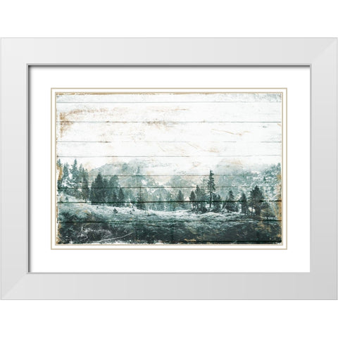 Into The Deep White Modern Wood Framed Art Print with Double Matting by Villa, Mlli