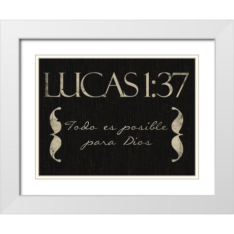 Lucas Todo White Modern Wood Framed Art Print with Double Matting by Villa, Mlli