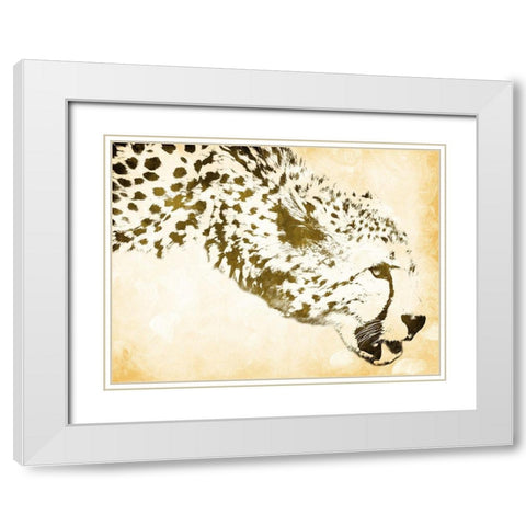 Want A Drink White Modern Wood Framed Art Print with Double Matting by Villa, Mlli