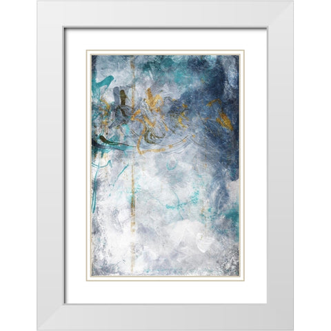 Angelas Room White Modern Wood Framed Art Print with Double Matting by Villa, Mlli