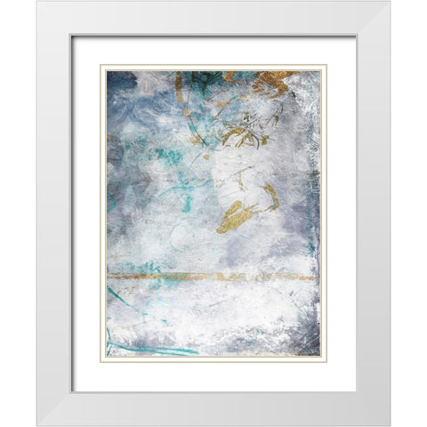 Find Yourself Mate White Modern Wood Framed Art Print with Double Matting by Villa, Mlli
