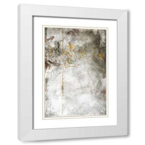Angelas Room Neutral White Modern Wood Framed Art Print with Double Matting by Villa, Mlli