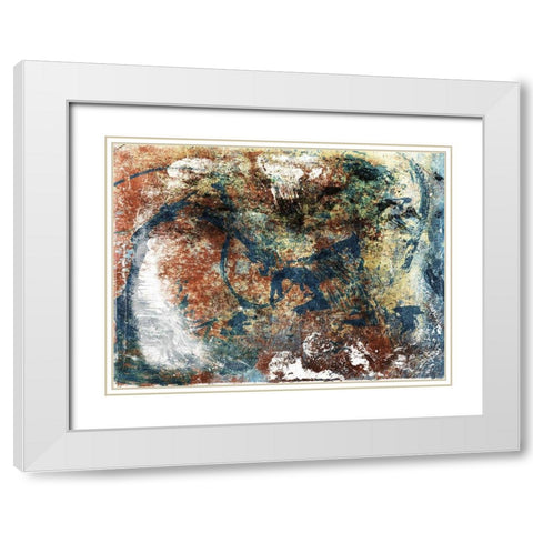 Fall In White Modern Wood Framed Art Print with Double Matting by Villa, Mlli