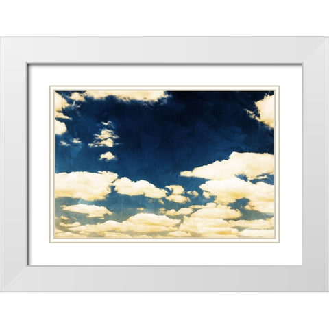 Rich Sky White Modern Wood Framed Art Print with Double Matting by Villa, Mlli