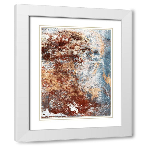 Rust in The Fog 2 White Modern Wood Framed Art Print with Double Matting by Villa, Milli
