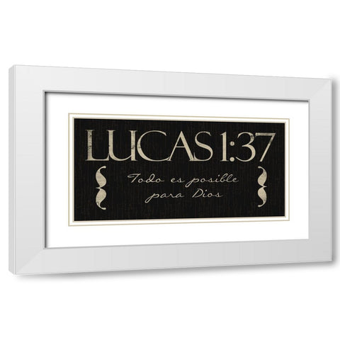 Lucas Todo White Modern Wood Framed Art Print with Double Matting by Villa, Mlli