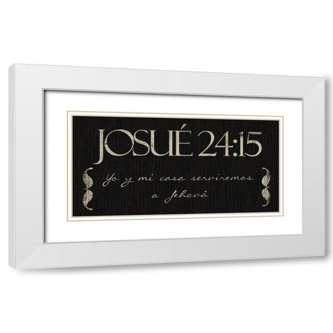 Josue Yo White Modern Wood Framed Art Print with Double Matting by Villa, Mlli