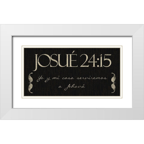 Josue Yo White Modern Wood Framed Art Print with Double Matting by Villa, Mlli