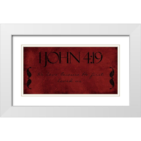 John We White Modern Wood Framed Art Print with Double Matting by Villa, Mlli