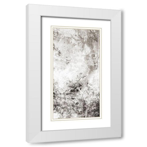 Chaotic Calm Two Neutral White Modern Wood Framed Art Print with Double Matting by Villa, Mlli