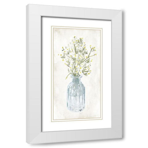 Water The Plants White Modern Wood Framed Art Print with Double Matting by Villa, Milli