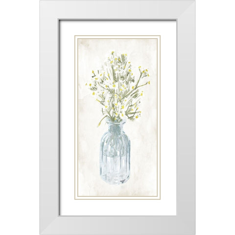 Water The Plants White Modern Wood Framed Art Print with Double Matting by Villa, Milli