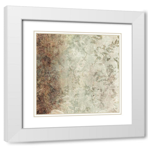 Mess Four White Modern Wood Framed Art Print with Double Matting by Villa, Mlli