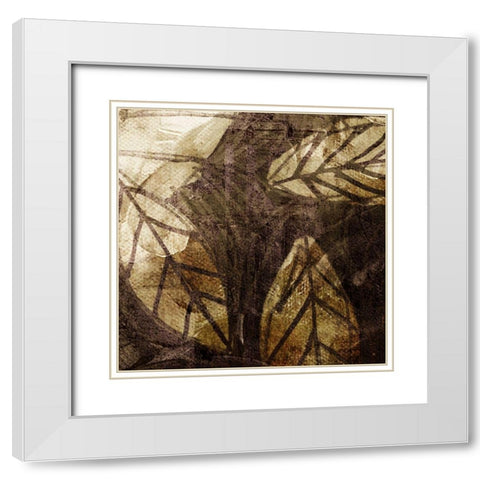 Mess Nine White Modern Wood Framed Art Print with Double Matting by Villa, Mlli