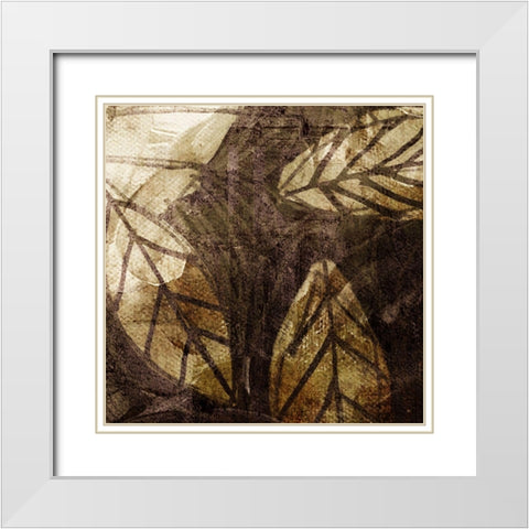 Mess Nine White Modern Wood Framed Art Print with Double Matting by Villa, Mlli