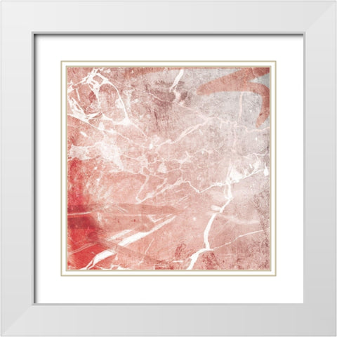 Soft Chaotic Mind White Modern Wood Framed Art Print with Double Matting by Villa, Mlli