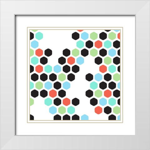 Digital Cool White Modern Wood Framed Art Print with Double Matting by Villa, Mlli