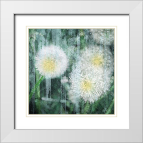 Day In The Rain White Modern Wood Framed Art Print with Double Matting by Villa, Mlli