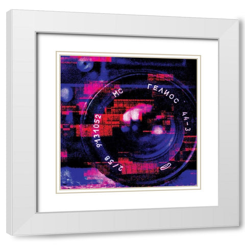 Look Closer White Modern Wood Framed Art Print with Double Matting by Villa, Mlli