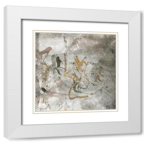 Get Lost Neutral White Modern Wood Framed Art Print with Double Matting by Villa, Mlli