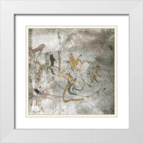 Get Lost Neutral White Modern Wood Framed Art Print with Double Matting by Villa, Mlli