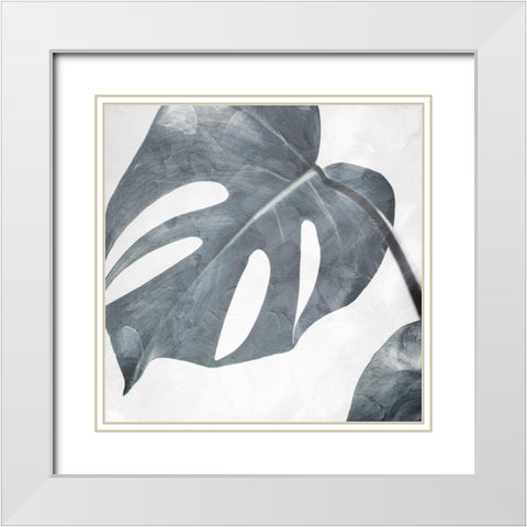 Relaxing Off The Stem Stone White Modern Wood Framed Art Print with Double Matting by Villa, Milli