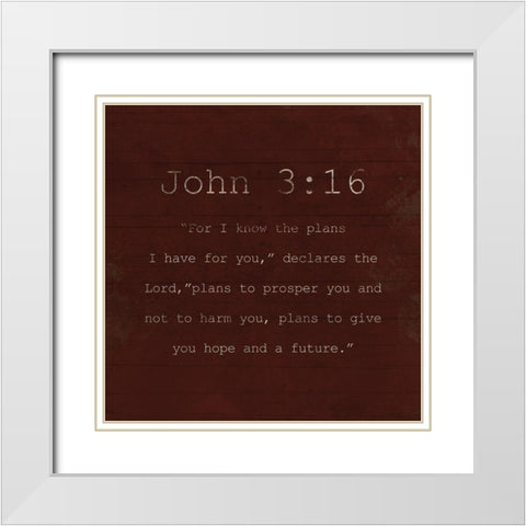 John Fall Farm White Modern Wood Framed Art Print with Double Matting by Villa, Milli