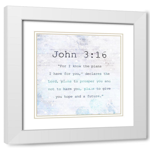 John Night Farm White Modern Wood Framed Art Print with Double Matting by Villa, Milli