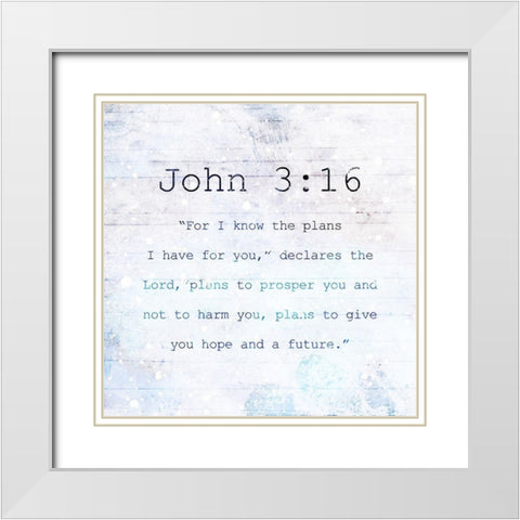 John Night Farm White Modern Wood Framed Art Print with Double Matting by Villa, Milli