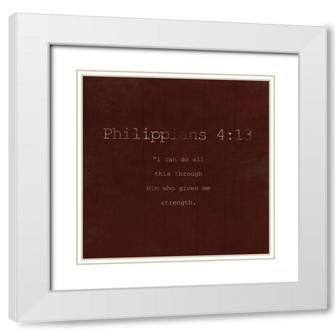 Philippains Fall Farm White Modern Wood Framed Art Print with Double Matting by Villa, Milli