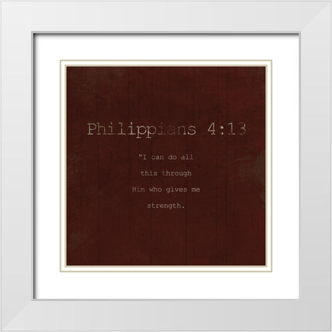 Philippains Fall Farm White Modern Wood Framed Art Print with Double Matting by Villa, Milli