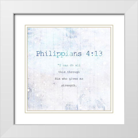 Philippains Night Farm White Modern Wood Framed Art Print with Double Matting by Villa, Milli