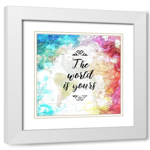 Happy Boo Day White Modern Wood Framed Art Print with Double Matting by Villa, Milli