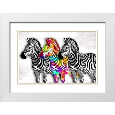 One Of A Kind White Modern Wood Framed Art Print with Double Matting by OnRei