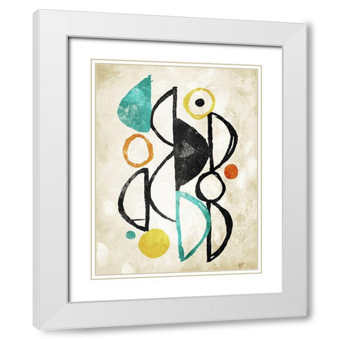 We All Need Help White Modern Wood Framed Art Print with Double Matting by OnRei