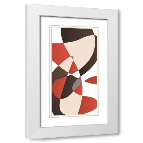 Look At You Mate White Modern Wood Framed Art Print with Double Matting by OnRei