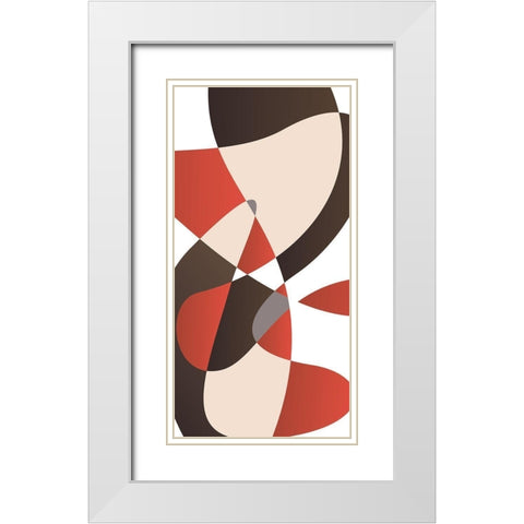 Look At You Mate White Modern Wood Framed Art Print with Double Matting by OnRei