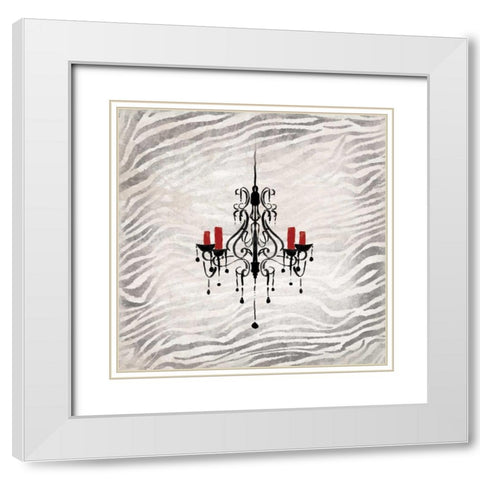 BRIGHTNESS White Modern Wood Framed Art Print with Double Matting by OnRei